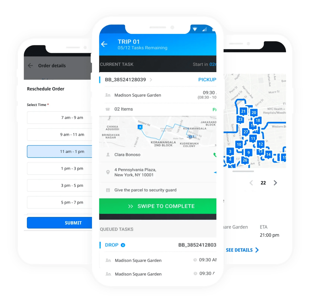 Safe contact-free delivery with parcels left outside and verified by photo.